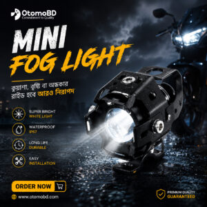 Motorcycle Mini LED Fog Light – Waterproof Auxiliary Light (IP67)