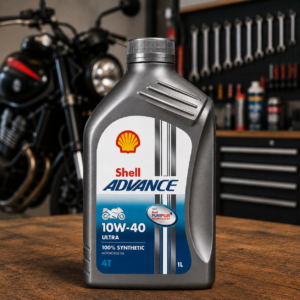 Shell Advance 4T Ultra 10W40 Full Synthetic 1L