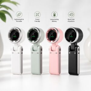 Premium High Speed Turbo Fan – Portable Mini Handheld Fan (Foldable Rechargeable)